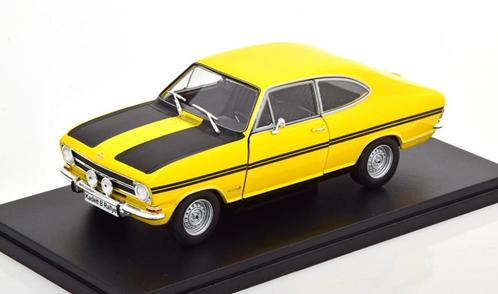 Atlas 1:24 Opel Kadett B Rally 1970 geel zwart in blisterver, Hobby en Vrije tijd, Modelauto's | 1:24, Nieuw, Auto, Overige merken