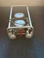 Werther geruislozer compressor met dubbele tank 10bar max, Doe-het-zelf en Verbouw, Compressors, 100 liter of meer, Ophalen, Zo goed als nieuw
