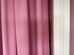 Roze overgordijnen verduisterend 300 (B) x 240 (H) cm, Overige kleuren, 200 cm of meer, Ophalen of Verzenden, Zo goed als nieuw
