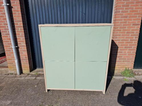 1 IKEA BESTA kast met zij- en bovenkant van steigerhout, Huis en Inrichting, Kasten | Overige, Gebruikt, Ophalen
