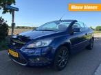 Ford FOCUS 2.0 TITANIUM / CABRIO / BOMVOL / KEYLESS / LEER, Auto's, Focus, Gebruikt, Cabriolet, Blauw