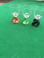 Vintage Murano borrelglaasjes, Verzamelen, Glas en Borrelglaasjes, Ophalen of Verzenden, Zo goed als nieuw, Borrel- of Shotglas