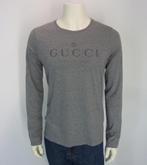 GUCCI t-shirt longsleeve L grijs NIEUW+ETIKET, Maat 52/54 (L), Verzenden, Nieuw, Gucci