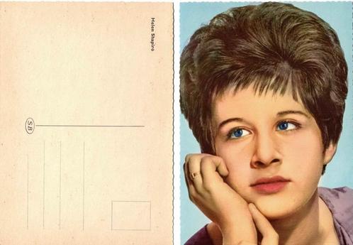 Helen Shapiro ansichtkaart origineel SIXTIES Made in Belgium, Verzamelen, Ansichtkaarten | Buitenland, Ongelopen, België en Luxemburg