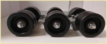 3x Pega nieuwe kielrolstel + 4x steunpijp resp. €24,95/€4,95 beschikbaar voor biedingen