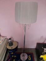 Elegante Barok Stijl Vloerlamp met Kristallen, Huis en Inrichting, Lampen | Vloerlampen, Ophalen, Barok, Zo goed als nieuw, Glas