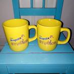 Nesquik chocolademelk mokken 2 stuks, Ophalen, Glas of Glazen, Gebruikt, Overige stijlen