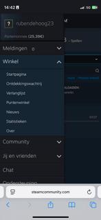 Steam Account met €25 tegoed + Meadow + Skins, Avontuur en Actie, Online, 1 speler, Ophalen of Verzenden