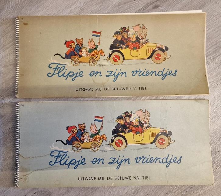 Verzamelaar oggelet: 2 Flipje-stripalbums deel 3 en :, Boeken, Prentenboeken en Plaatjesalbums, Gelezen, Plaatjesalbum, Ophalen of Verzenden