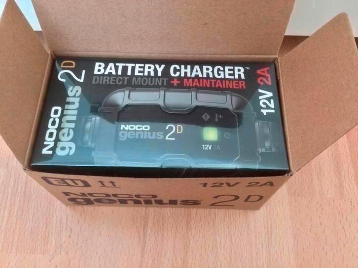 Noco Genius Acculader 2D 2A - Nieuw, Auto-onderdelen, Accu's en Toebehoren, Nieuw, Ophalen