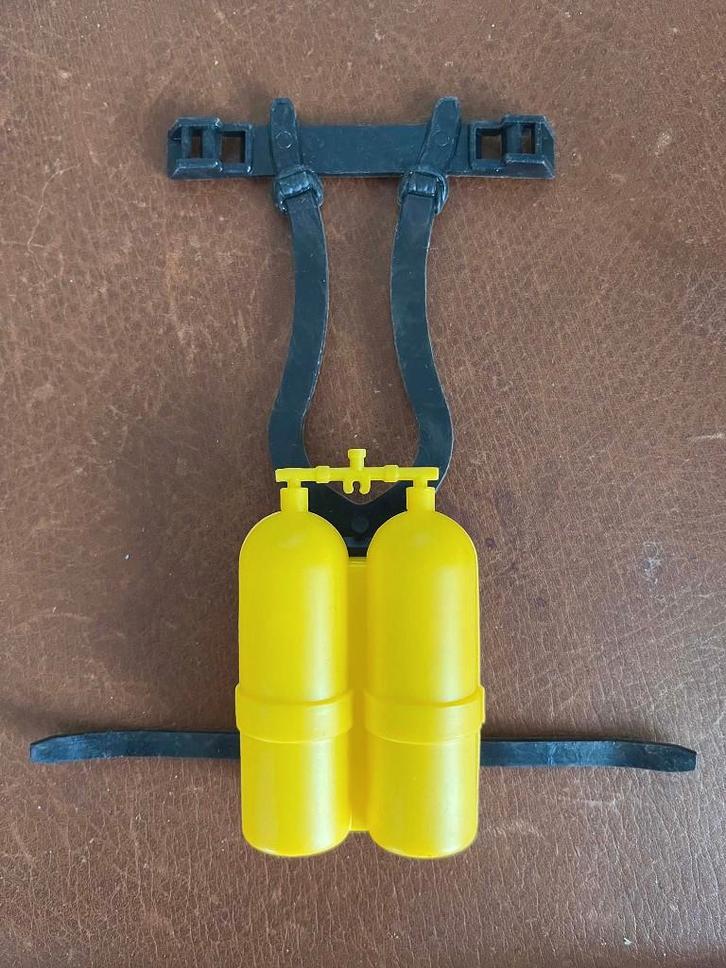 Vintage Big Jim Mattel Duiktanks, Kinderen en Baby's, Speelgoed | Actiefiguren, Zo goed als nieuw, Ophalen of Verzenden