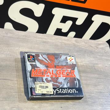 Metal Gear Solid - Playsation 1 beschikbaar voor biedingen