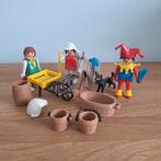 Vintage playmobil 3487 middeleeuwse boeren, Ophalen of Verzenden, Zo goed als nieuw, Playmobil, Nvt