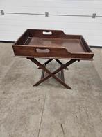 Butler tray, Huis en Inrichting, Tafels | Bijzettafels, Ophalen, Minder dan 55 cm, Zo goed als nieuw, Rechthoekig
