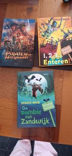 Reggie Naus - De piraten van hiernaast, 123 enteren en zombi, Ophalen of Verzenden, Zo goed als nieuw, Reggie Naus