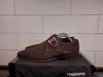 ZGAN Magnnani gesp maat 40 (valt 41) bruin suede nieuwstaat, Bruin, Ophalen of Verzenden, Magnanni, Gespschoenen