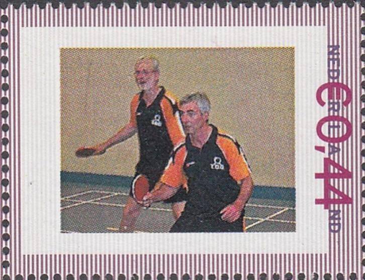 Tafeltennis persoonlijke zegel Nederland 2007 PROEFZEGEL !!, Postzegels en Munten, Postzegels | Nederland, Postfris, Na 1940, Ophalen of Verzenden