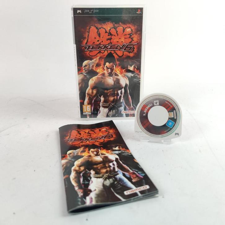 Tekken 6 PSP || Nu voor maar € 14.99, Spelcomputers en Games, Games | Sony PlayStation Portable, Gebruikt, Vechten, 2 spelers