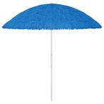 te koop Parasol 260 cm blauw, Nieuw, Strandparasol, Kantelbaar, Ophalen