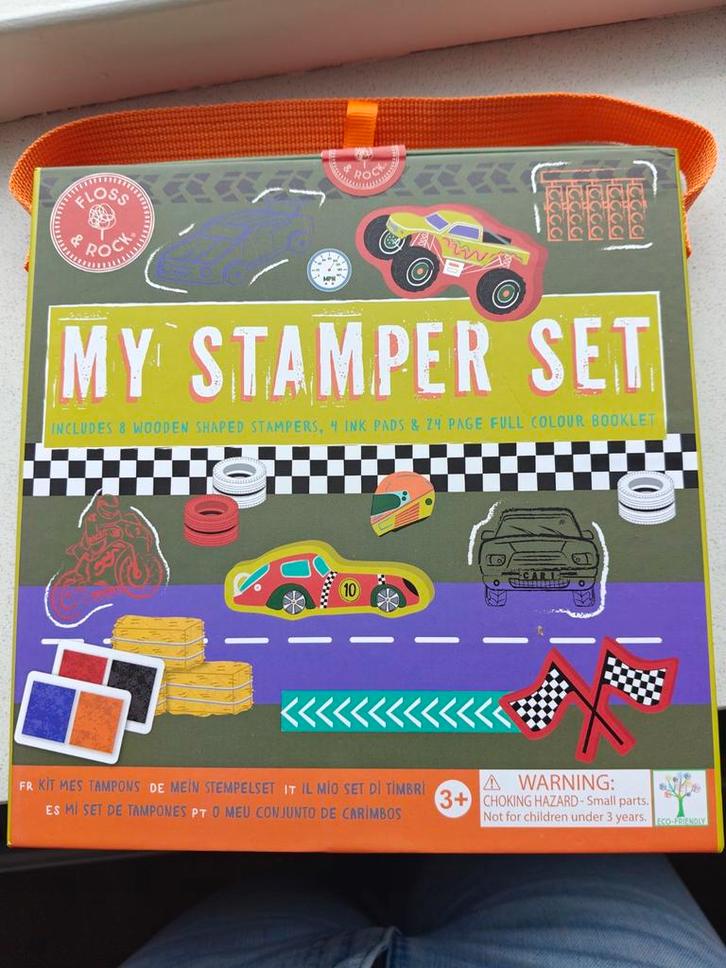 Floss & Rock Mijn Stempelset - Auto's, Hobby en Vrije tijd, Stempelen, Nieuw, Houten stempel, Ophalen of Verzenden