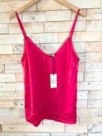 Les Favorites top met kant fuchsia, maat S - NP 79,95, Nieuw, Ophalen of Verzenden, Roze, Maat 36 (S)