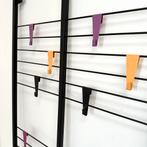 Toonladder kapstok vintage midcentury dutch design 50s 60s, Gebruikt, 200 cm of meer, Nvt, Metaal