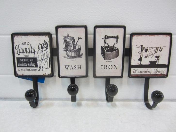 Retro kapstok, Huis en Inrichting, Woonaccessoires | Kapstokken, Nieuw, Wandkapstok, Minder dan 100 cm, Metaal, Ophalen of Verzenden