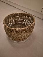 Nieuw: gevlochten mand 45 cm, Ophalen of Verzenden, Nieuw, Rond, Riet