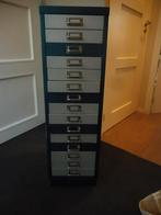 metalen ladekast Industrieel. 95 cm hoog.28 breed / 40 diep., Huis en Inrichting, Kasten | Ladekasten, Ophalen, Modern., Gebruikt