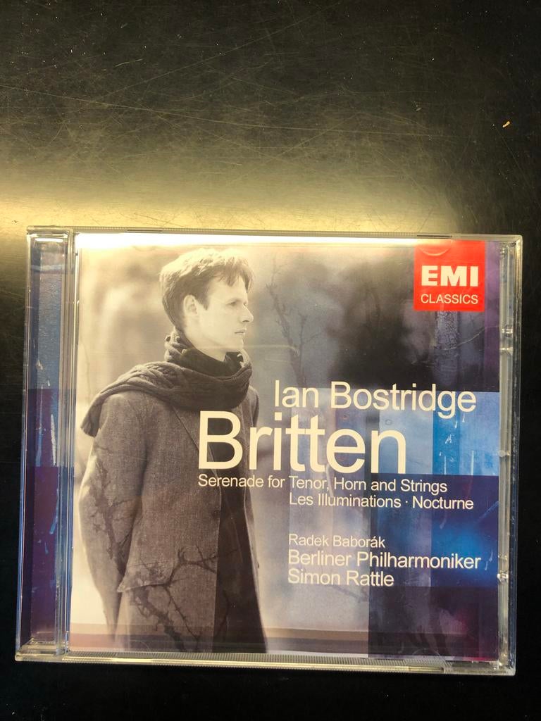 Britten - Ian Bostridge, Berliner Philharmoniker, Rattle, Ophalen of Verzenden, Modernisme tot heden, Zo goed als nieuw, Vocaal