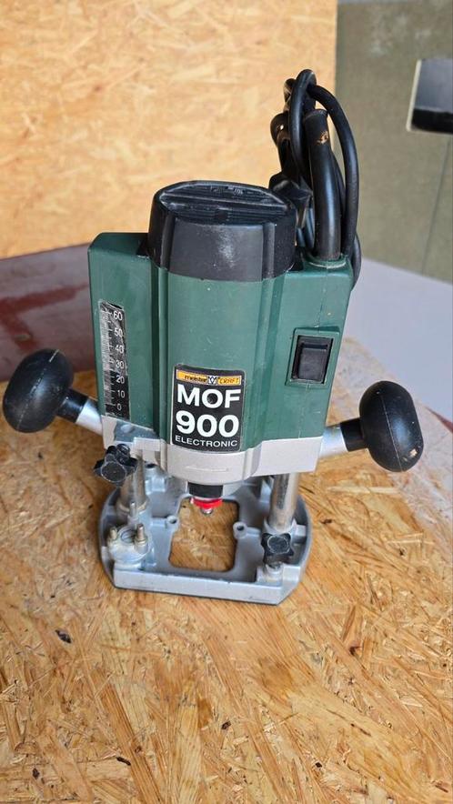 MOF 900 Electronic bovenfrees, Doe-het-zelf en Verbouw, Gereedschap | Freesmachines, Gebruikt, Bovenfrees, Ophalen of Verzenden