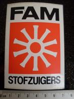 sticker fam stofzuigers logo, Verzenden, Zo goed als nieuw, Merk
