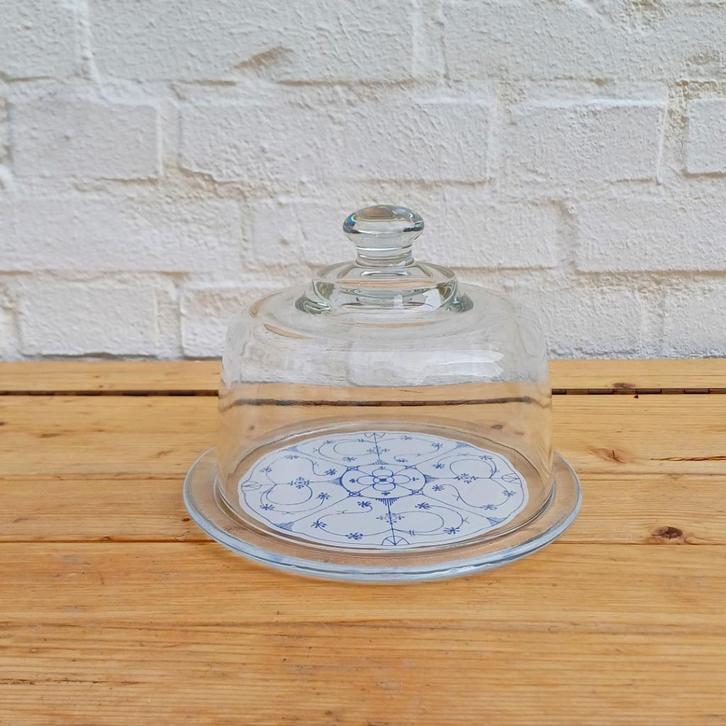 Emsa glazen stolp, Huis en Inrichting, Woonaccessoires | Stolpen, Gebruikt, Ophalen of Verzenden