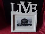 Kunststof Fotolijstje Live - 15x20cm, Ophalen of Verzenden, Gebruikt