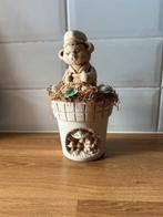 b36 – beer in potje, hoogte 22 cm, Ophalen of Verzenden, Gebruikt