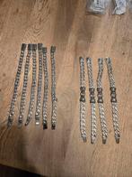 Armband - 23 cm, Ophalen, Nieuw, Zilver, Staal