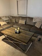 Mooie Hoekbank, Huis en Inrichting, Ophalen, Overige materialen, 50 tot 75 cm, Zo goed als nieuw