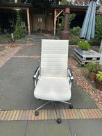 Luxe Witte Bureaustoel - Stijlvol & Comfortabel, Ophalen, Gebruikt, Wit, Bureaustoel