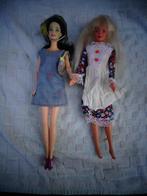 Barbie poppen 2 stuks, Ophalen of Verzenden, Gebruikt, Barbie