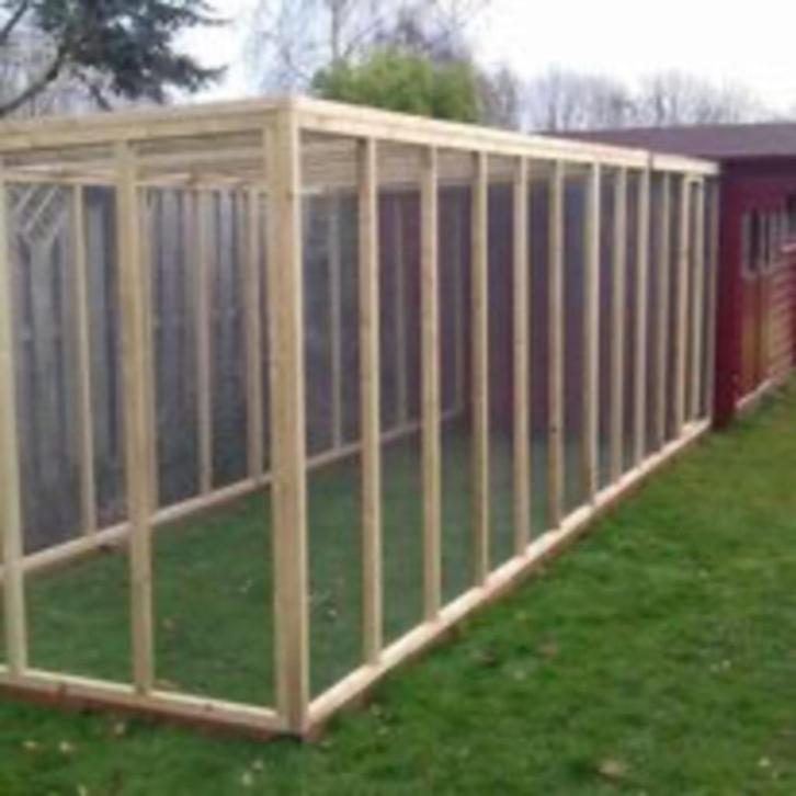 Kattenren op maat buiten ren poezen kattenverblijf 🐈🐈‍⬛, Dieren en Toebehoren, Katten-accessoires, Nieuw, Ophalen