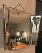 Mooie vintage spiegel drieluik, Minder dan 50 cm, Ophalen of Verzenden, Zo goed als nieuw, Minder dan 100 cm