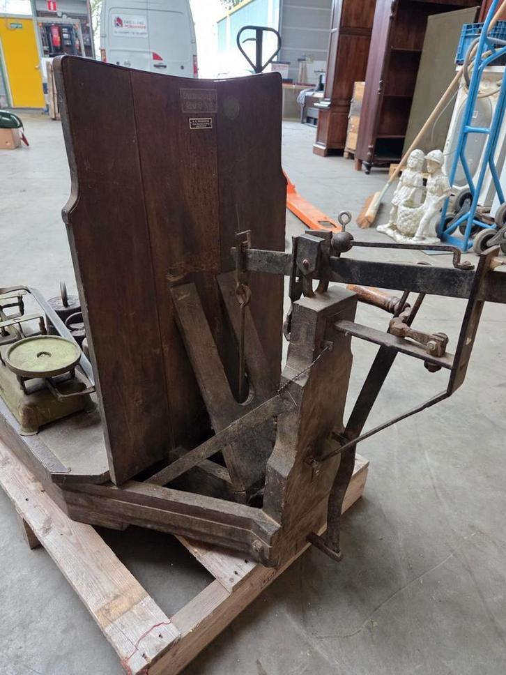 Antieke Weegschaal met Gewichten, Antiek en Kunst, Antiek | Gereedschap en Instrumenten, Ophalen