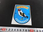 sticker ehv 1971 KV de putters kanarie vogel, Ophalen, Zo goed als nieuw, Bedrijf of Vereniging