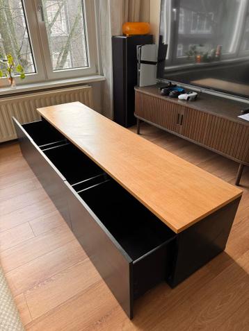 IKEA Besta TV Meubel - Zwart - afbeelding 6