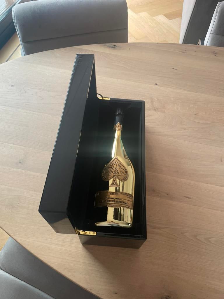 armand de brignac magnum 1.5l, Ophalen of Verzenden, Zo goed als nieuw, Frankrijk, Rode wijn