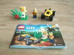 lego jungle  60156 jungle buggy (2017), Ophalen of Verzenden, Gebruikt, Complete set, Lego