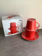 Koffie for two set, Huis en Inrichting, Keuken | Servies, Ophalen of Verzenden, Zo goed als nieuw, Overige stijlen, Kop(pen) en/of Schotel(s)