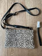 Leren clutch tasje DSTRCT dierenprint zwart wit nieuw, Nieuw, Overige merken, Ophalen of Verzenden, Wit