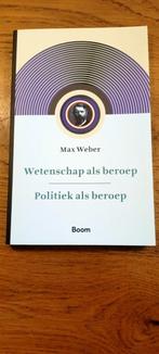 Wetenschap als beroep / politiek als beroep, Boeken, Ophalen of Verzenden, Zo goed als nieuw, Boom