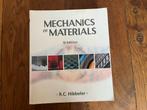 Mechanics of materials SI edition, Ophalen of Verzenden, Zo goed als nieuw